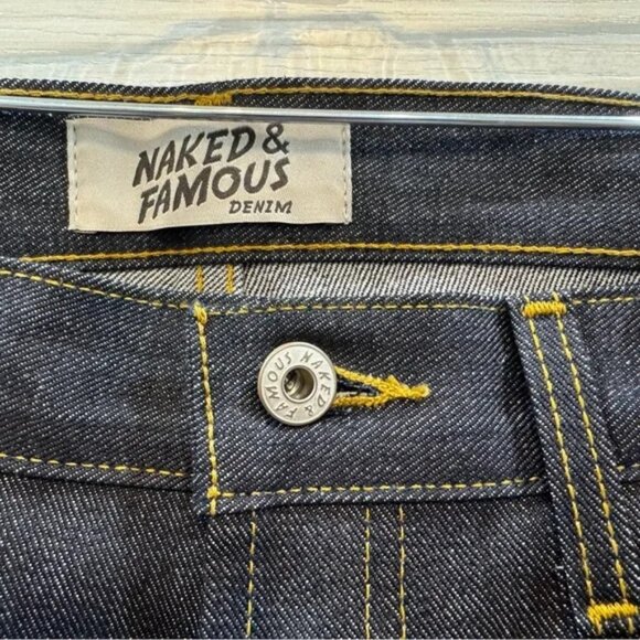 *NWOT* Naked & Famous - Easy Guy Left Hand Twill Selvedge - Picture 4 of 10